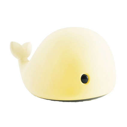 几素海豚小夜灯USB智能创意硅胶 卡通LED七彩卧室台灯定制