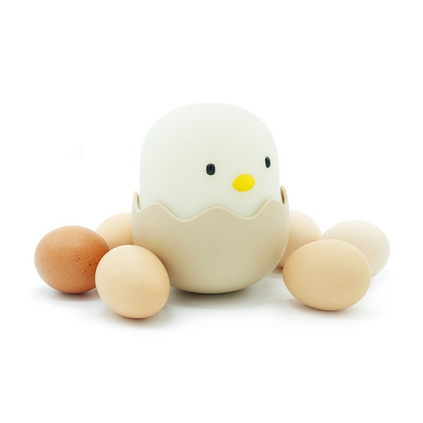 创意蛋壳鸡情感灯不倒翁硅胶小鸡灯起夜灯婴儿喂奶灯定制