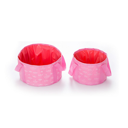 便携式可折叠水盆10L16L旅行旅游泡脚桶袋洗衣洗漱脸盆洗菜盆定制