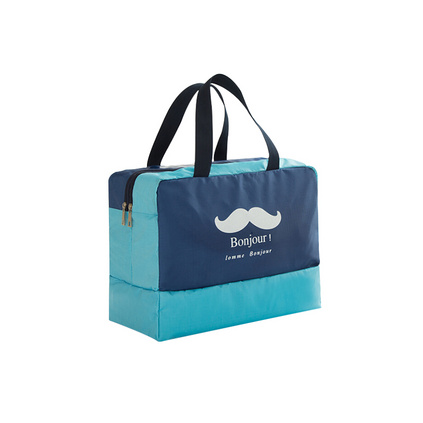 干湿分离男女防水包定制收纳包大容量洗澡浴衣袋洗漱包