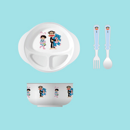 大嘴猴（Paul Frank）创意儿童餐具 米雅套装 PFC603T