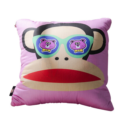 大嘴猴（Paul Frank）创意卡通床上用品 满满爱靠枕 靠枕被 PF0122KZ 靠枕被定制