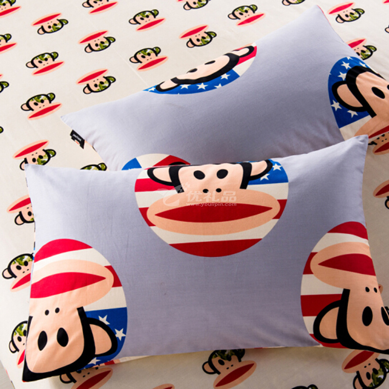 大嘴猴(Paul Frank) 创意卡通床上用品 四件套 联盟 200*230cm定制 大嘴猴(Paul Frank) 创意卡通床上用品 四件套 联盟 200*230cm定制