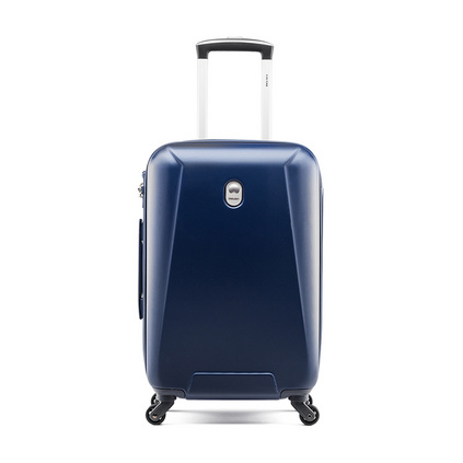 法国大使（delsey）20英寸 003579 拉杆箱万向轮拉杆箱男女旅游行李箱20寸579 深蓝色 登机箱密码箱子旅行箱定制