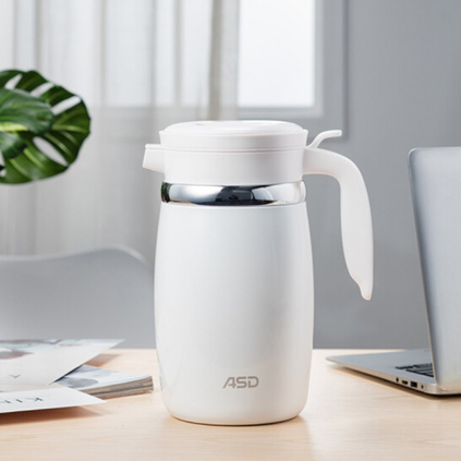 爱仕达（ASD） 唯爱永恒系列 304不锈钢真空保温壶 陶瓷不粘保温杯定制 