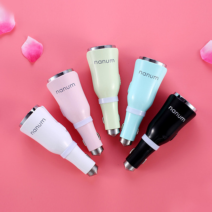 nanum车载香片扩香机 迷你多功能USB车充加湿器 办公室车载香薰机定制