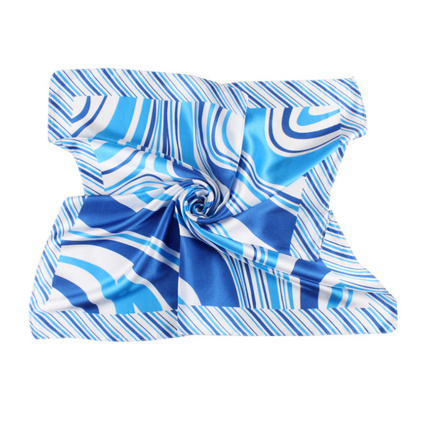 空姐丝巾时尚职业围巾印花小方巾定制