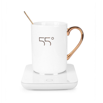 贝丽55度暖暖杯创意生日礼物办公室加热杯垫保温恒温杯定制