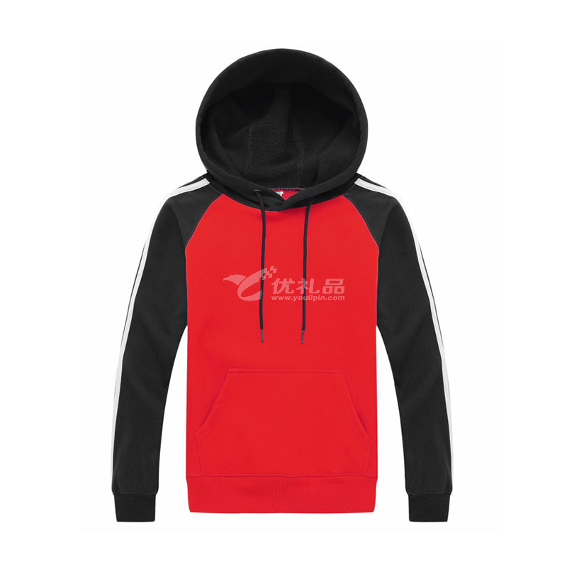 定制diy卫衣同学聚会班服套头连帽咖啡奶茶店工服外套定制