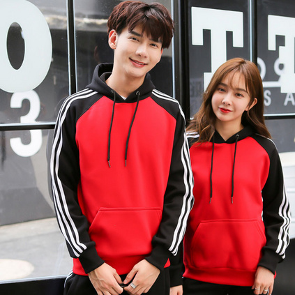 定制diy卫衣同学聚会班服套头连帽咖啡奶茶店工服外套定制