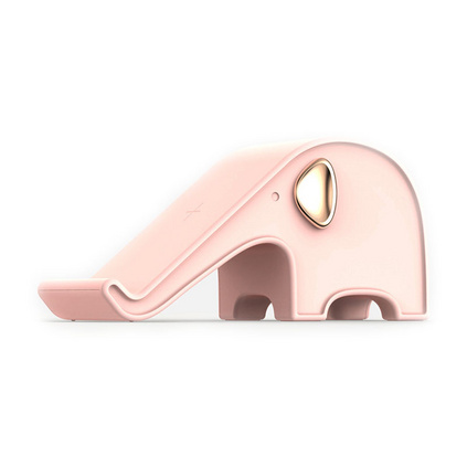 3life叁活新款萌象无线充电器大象充电宝支架定制