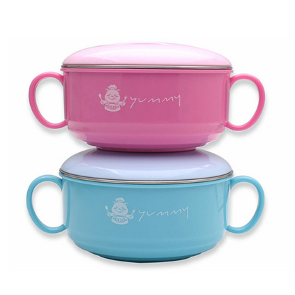 儿童碗杯四件套 304宝宝饭碗水杯 儿童餐具套装 六一节/开学礼品