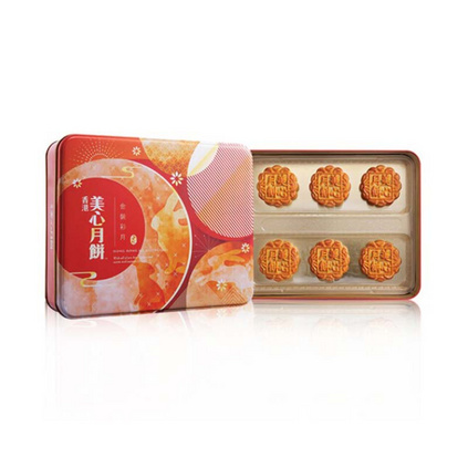 美心金装彩月月饼礼盒420g中秋送礼礼盒定制