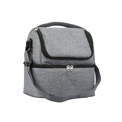 爆款保温包2018送餐饭盒袋妈咪奶瓶保温袋户外野餐包斜跨定制