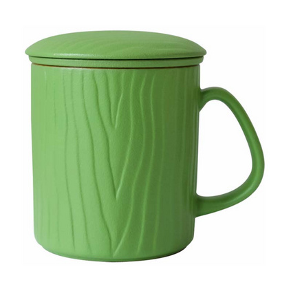 马克杯带盖带过滤泡茶杯定制