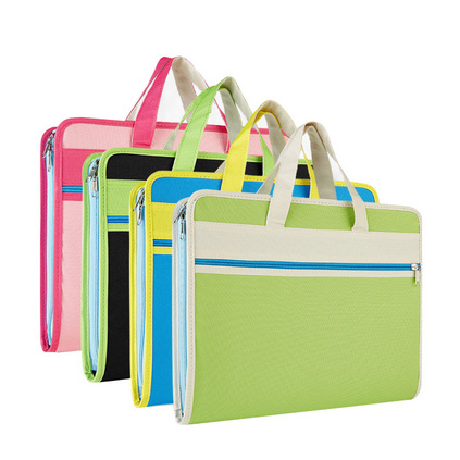 试卷夹文件夹多层学生收纳a4手提文件袋定制