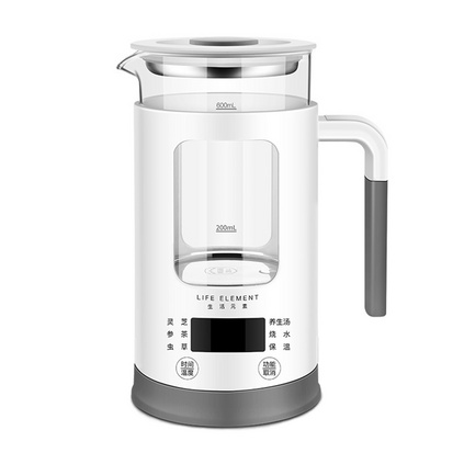 生活元素i13养生壶0.6L迷你多功能玻璃煮花茶壶煮茶器电热烧水壶定制