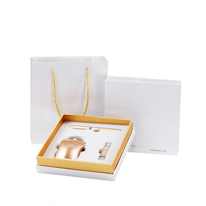 办公商务礼盒套装无线鼠标签字笔手机U盘礼盒定制