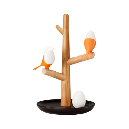 喜上梢氛围夜灯实木树枝磁吸USB充电创意人体感应礼品台灯定制