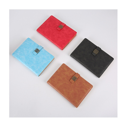 a5带扣笔记本子商务礼盒套装文具办公仿皮记事本定制