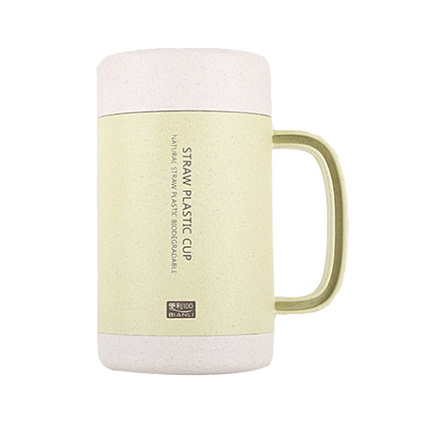 便利100陶瓷内胆办公杯 麦香环保水杯高档礼品杯定制