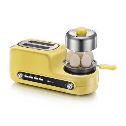 小熊（Bear）煮蛋器 ZDQ-D05Z2 家用多功能早餐机吐司机 不锈钢迷你煮蛋器定制