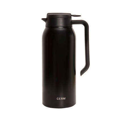 日本格沵（GERM）家用316不锈钢真空保温壶1.5L大容量锁温简约暖水壶定制
