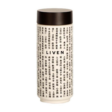 乾唐轩活瓷LIVEN水德系列双层随身杯陶瓷杯水杯定制