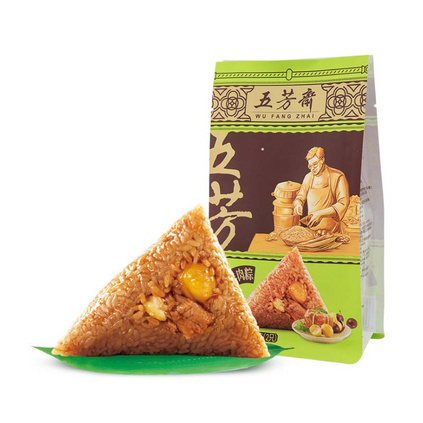 五芳斋粽子真空140克*2只栗子鲜肉粽礼盒定制