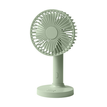 康铭USB充电多角度调节-绿色小台扇  高品质两用风扇（办公+户外）定制