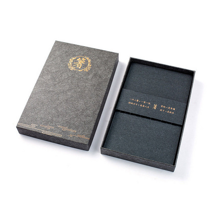 5双装筷子礼品包装盒福字筷鸡翅木筷木质筷子实木餐具定制