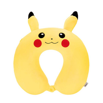 名创优品/MINISO 皮卡丘U型枕颈椎枕脖子靠枕便携旅行午睡头枕定制