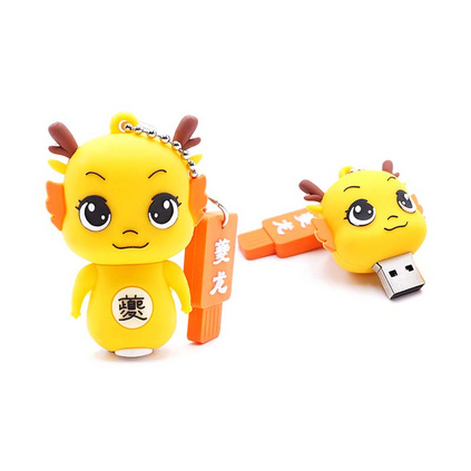 pvc卡通公仔u盘定制开模个性硅胶优盘3.0创意礼品U盘定制