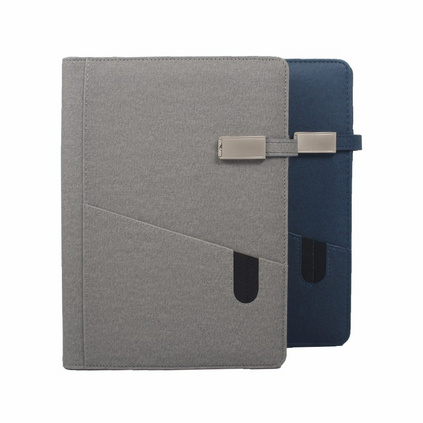 会议记录本可充电A5活页夹笔记本 多功能创意笔记本定制