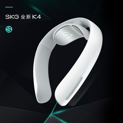 SKG K4-2颈椎按摩器K4系列颈部按摩仪肩颈仪器热敷颈椎经络电脉冲护颈仪定制 