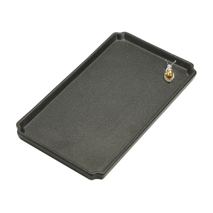 黑陶茶盘办公简约小干泡茶盘小巧雅观粗陶工艺黑陶茶盘定制