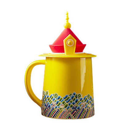 创意礼物故宫龙凤杯故宫纪念礼物情侣杯马克杯中国风礼物万岁杯定制