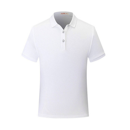 新款POLO衫翻领工作服可印logo广告T恤文化衫定做