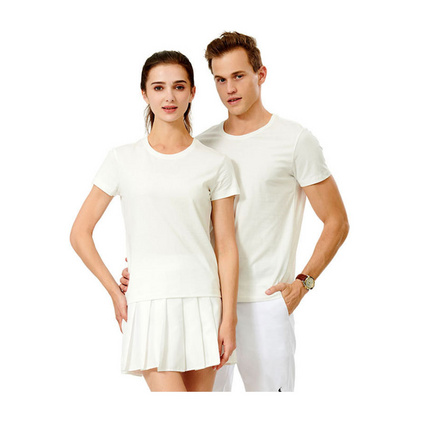 短袖工作服印字logoT恤定制diy纯棉圆领体恤定做