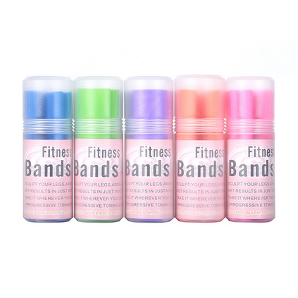 双林桶装瑜伽拉力片TPR弹力片女士健身弹力带伸展健身拉力带定制