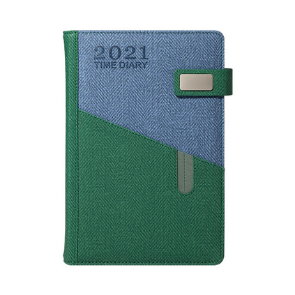 2021年日程本 效率管理手册 日历笔记本子 365天月计划表记事本定制