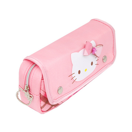 HelloKitty儿童小学生卡通笔袋 可爱帆布文具袋 多功能铅笔袋定制