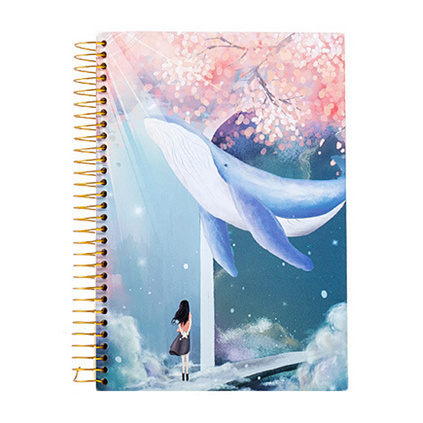 复古中国风B5线圈本加厚笔记本超厚线圈本16K记事本定制