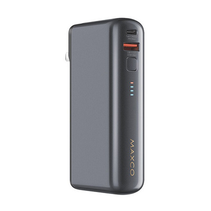 MAXCO美能格MPB-A01领航者移动电源10000毫安带插头可收纳插脚PD20W/22.5W快充定制