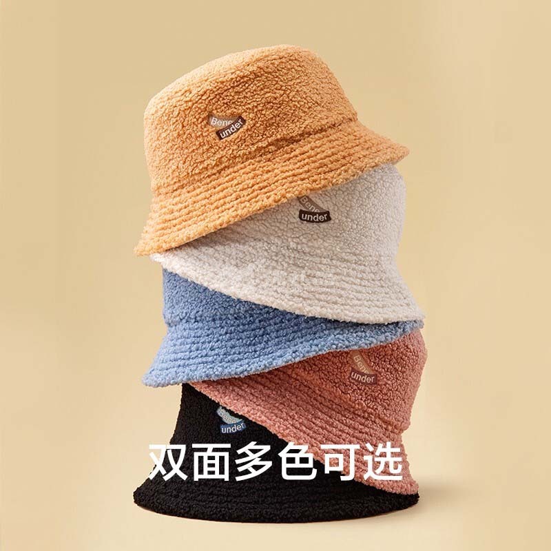 蕉下冬季帽子男女秋冬双面保暖针织帽定制
