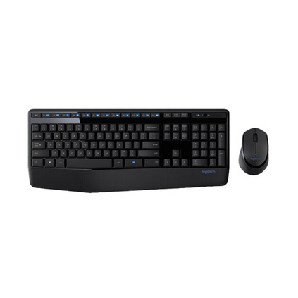 罗技（Logitech） MK346P（MK345同款）无线办公键鼠套装 键盘鼠标套装定制