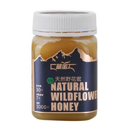藏蜜 天然野花蜜1000g农家自产蜂蜜青藏高原结晶蜜定制