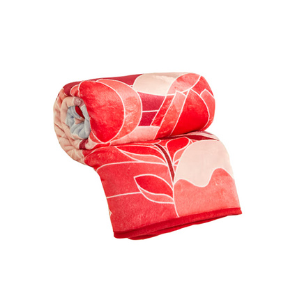 恒源祥毛毯披肩 毯子办公室空调午睡多功能盖毯定制