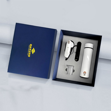 高档商务礼品定制实用送客户伴手礼盒套装定制（保温杯  mini熨烫机）