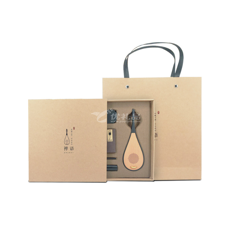 琵琶音乐香炉 禅语点香播放器蓝牙音箱线香炉定制